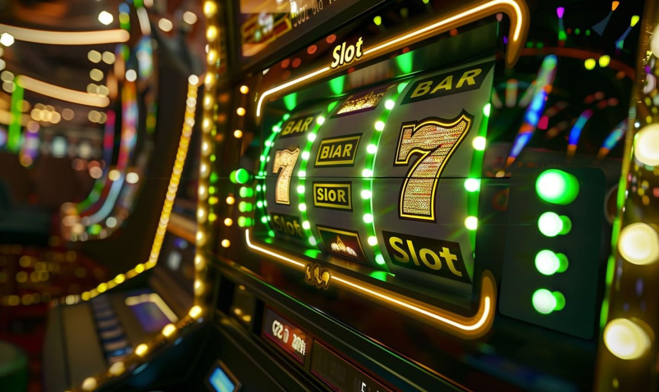 Mobile Phone တွင် Slot Game ကစားနေသော မြန်မာကစားသမားပုံ